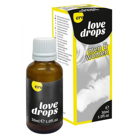 Krople miętowe Love Drops dla par Hot 30ml