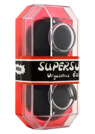 Kulki waginalne supersoft duotone czarne Seven Creations