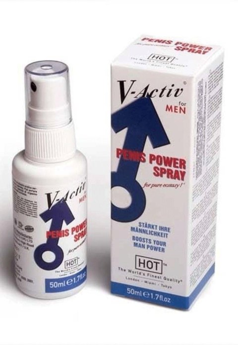Spray VActiv Penis Power dla mężczyzn Hot 50ml