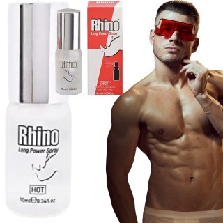 Spray opóźniający wytrysk RHINO Long Power Hot
