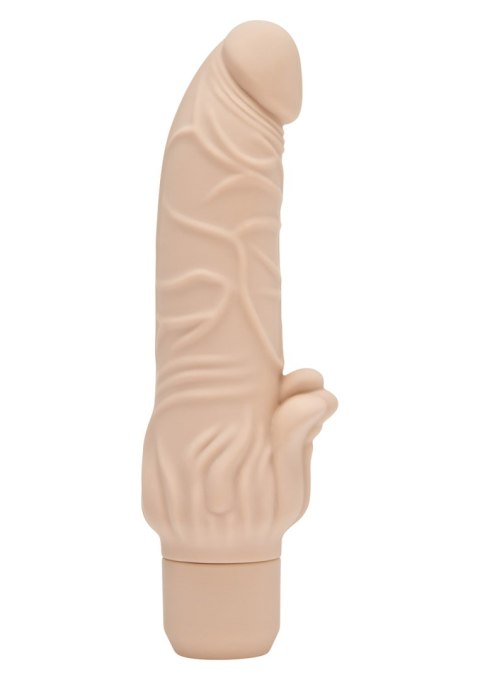 Wibrator silikonowy Classic Stim ToyJoy cielisty 22 cm