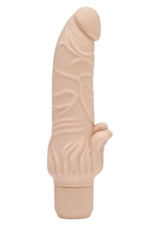 Wibrator silikonowy Classic Stim ToyJoy cielisty 22 cm