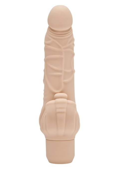 Wibrator silikonowy Classic Stim ToyJoy cielisty 22 cm