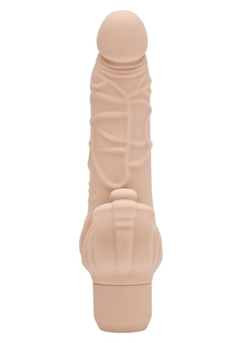 Wibrator silikonowy Classic Stim ToyJoy cielisty 22 cm