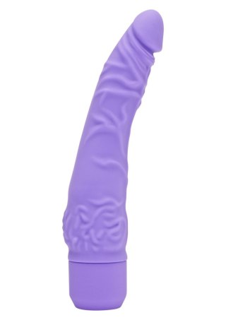 Wibrator silikonowy ToyJoy Classic Slim fioletowy 20.7 cm