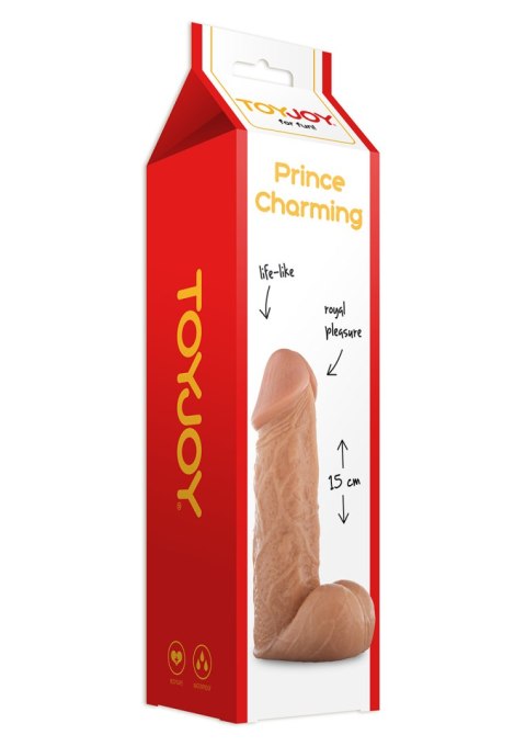Dildo realistyczne ToyJoy Prince Charming 15 cm
