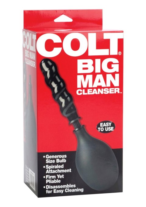 Irygator analny Calexotics COLT Big Man Cleanser czarny 15 cm
