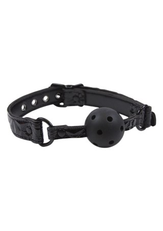 Knebel kulkowy regulowany czarny NS Novelties 61 cm
