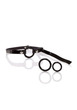 Knebel z otwartym pierścieniem Calexotics czarny 81 cm