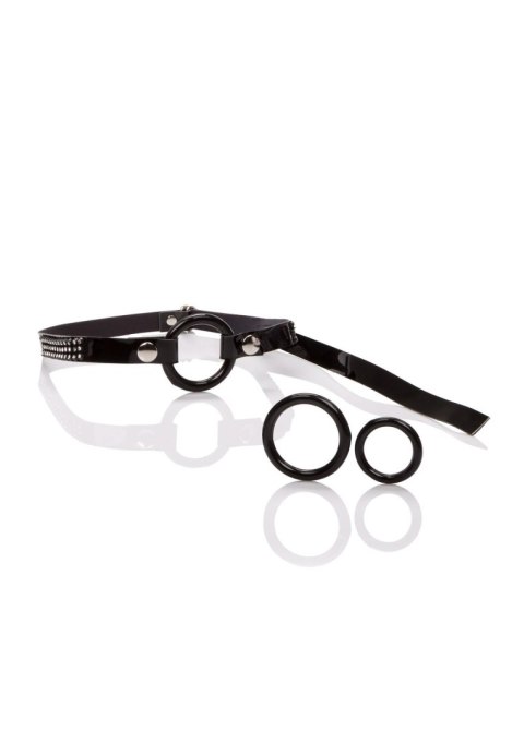 Knebel z otwartym pierścieniem Calexotics czarny 81 cm