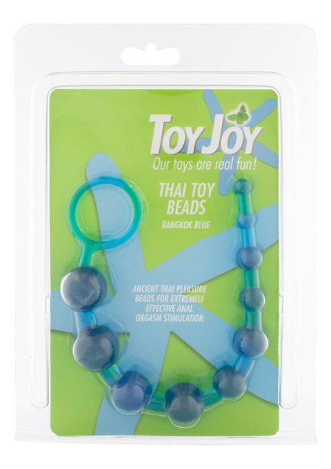 Koraliki analne ToyJoy niebieskie 2.5 cm