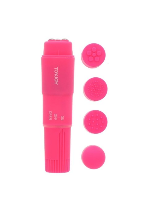 Masażer ToyJoy Funky różowy na baterie AA