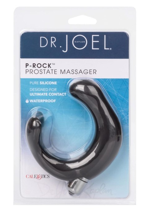 Masażer prostaty P Rock Calexotics silikonowy czarny 12 cm wodoodporny