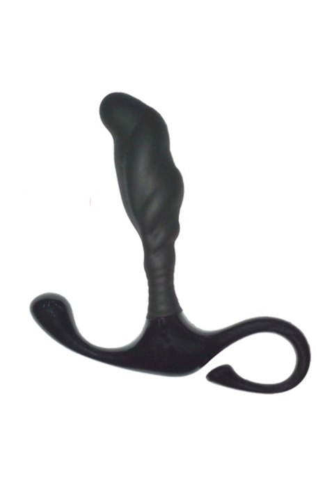 Masażer prostaty silikonowy Alive czarny 10 cm