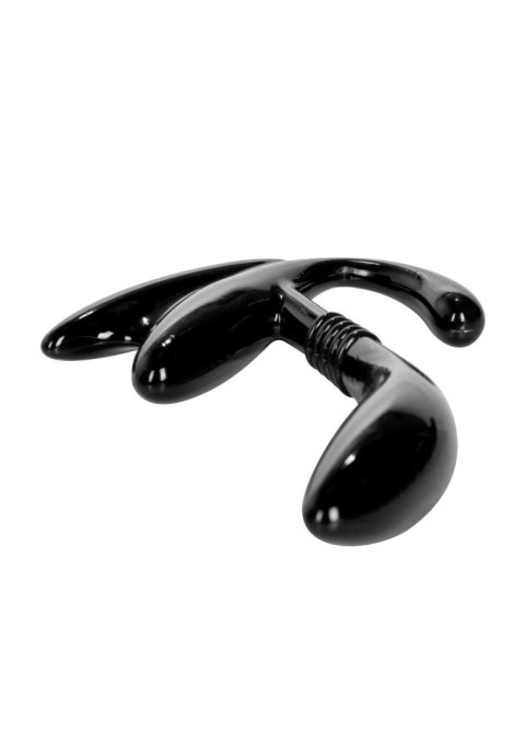 Masażer prostaty zakrzywiony Calexotics czarny 11.5 cm