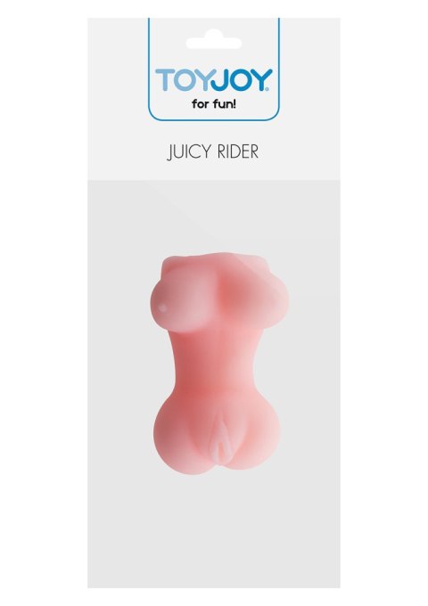 Masturbator Juicy Rider ToyJoy jasny odcień skóry 12 cm