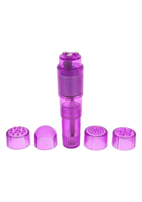 Mini wibrator Pocket Rocket ToyJoy fioletowy 10.5 cm
