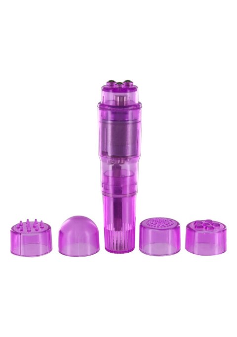 Mini wibrator Pocket Rocket ToyJoy fioletowy 10.5 cm