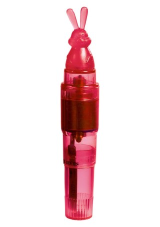 Mini wibrator króliczek ToyJoy różowy 13 cm