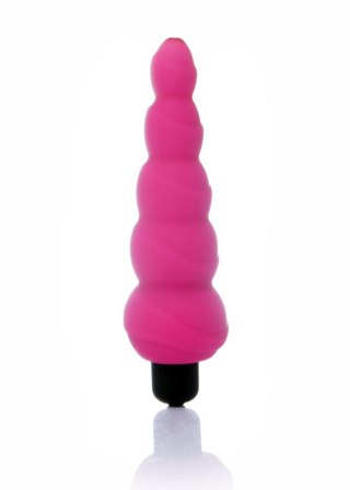 Plug wibrujący Alive Lance silikonowy różowy 14 cm