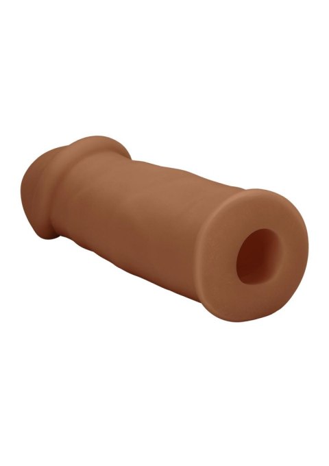 Przedłużka na penisa Futurotic Calexotics brązowa 14 cm