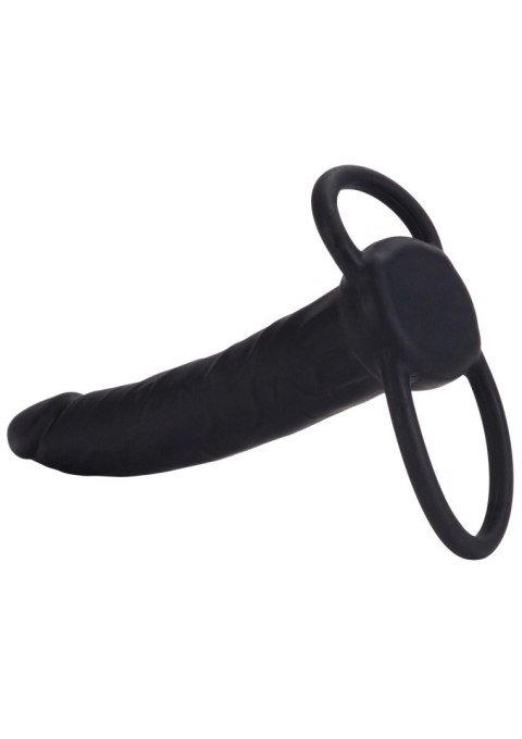 Strap on silikonowy dual penetrator Calexotics czarny 14 cm