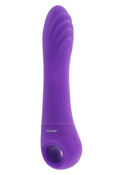 Wibrator G spot elastyczny ToyJoy Luna II fioletowy 18.5 cm