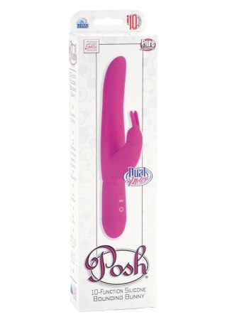 Wibrator króliczek Calexotics silikonowy 10 funkcji różowy 10.75 cm