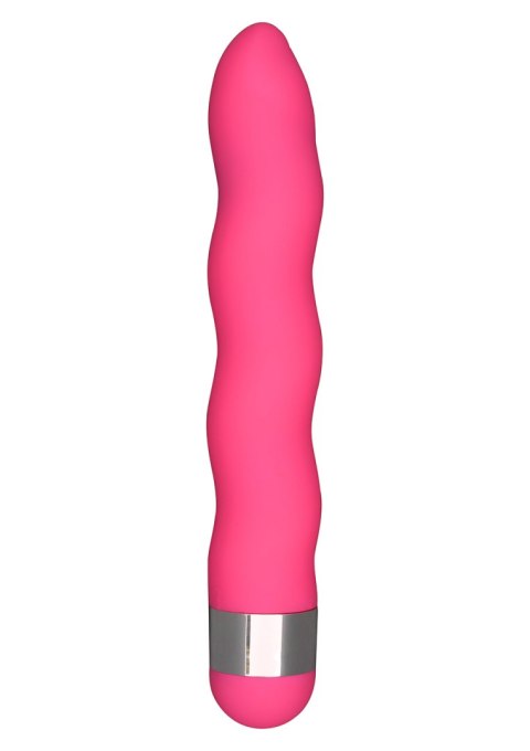 Wibrator punktu G ToyJoy Funky Wave falisty różowy 18 cm