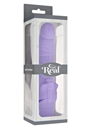 Wibrator realistyczny Classic Stim ToyJoy fioletowy 22 cm