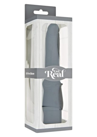 Wibrator realistyczny silikonowy ToyJoy czarny 21 cm