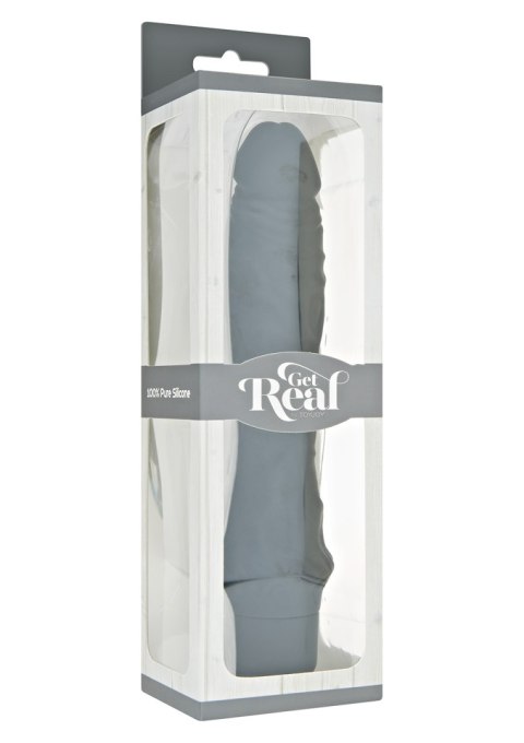 Wibrator silikonowy ToyJoy Classic Large czarny 24.9 cm