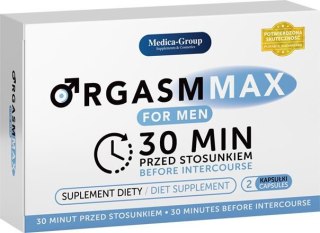 Kapsułki Orgasm Max for Men Medica 2 sztuki
