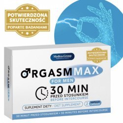 Kapsułki Orgasm Max for Men Medica 2 sztuki