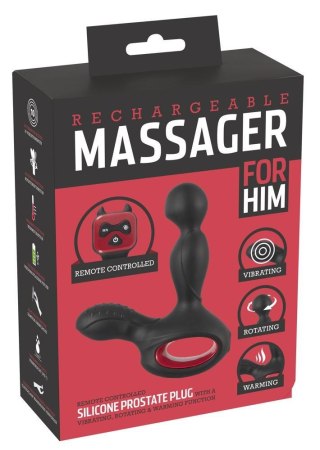 Masażer prostaty silikonowy You2Toys USB z pilotem