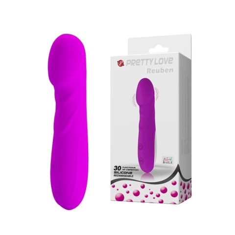 Silikonowy wibrator punktu G Pretty Love Reuben USB 30 funkcji
