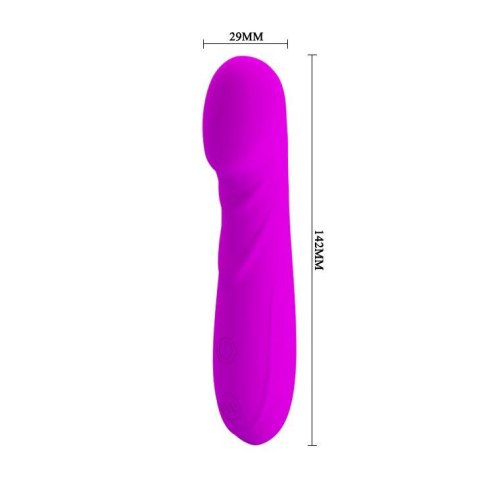 Silikonowy wibrator punktu G Pretty Love Reuben USB 30 funkcji