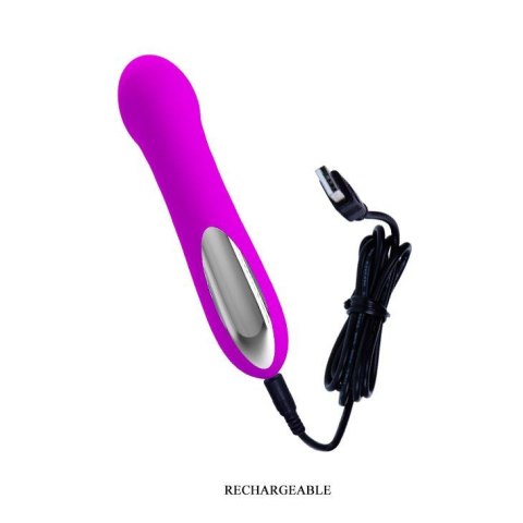Silikonowy wibrator punktu G Pretty Love Reuben USB 30 funkcji
