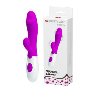 Wibrator punktu G Pretty Love Snappy silikonowy 30 trybów 20 cm