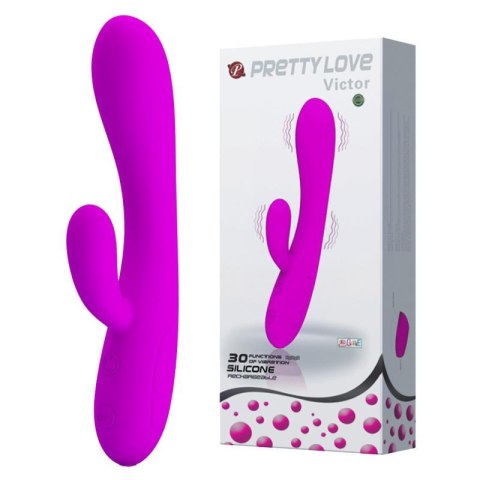 Wibrator punktu G Pretty Love Victor USB 30 funkcji
