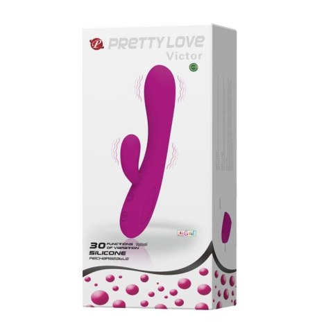 Wibrator punktu G Pretty Love Victor USB 30 funkcji