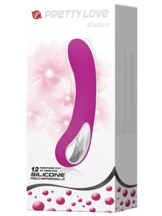 Wibrator punktu G silikonowy Pretty Love Alston USB 12 funkcji
