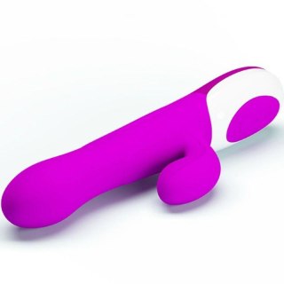 Wibrator punktu G silikonowy Pretty Love Dempsey różowy USB