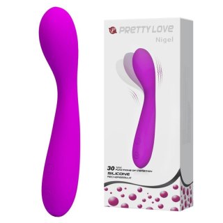 Wibrator punktu G silikonowy Pretty Love Nigel USB 30 funkcji