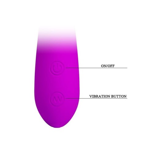 Wibrator punktu G silikonowy Pretty Love Nigel USB 30 funkcji