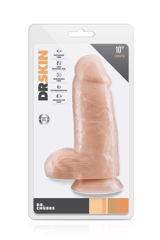 Dildo realistyczne Blush Dr Chubbs waniliowe 25 cm PVC