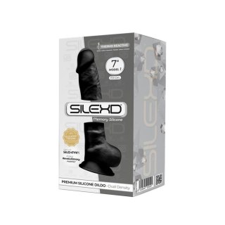 Dildo realistyczne Silexd podwójna gęstość 18 cm