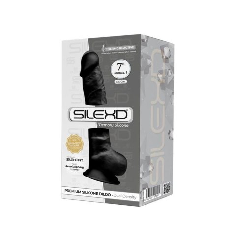 Dildo realistyczne Silexd podwójna gęstość 18 cm