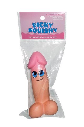 Gąbczasty Dicky Squishy Kheper Games pachnący bananem 14 cm