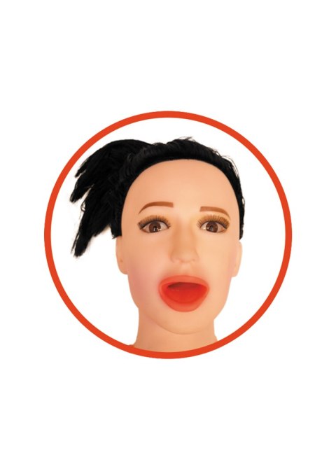 Lalka dmuchana Angelina 3D wibrująca LaLa